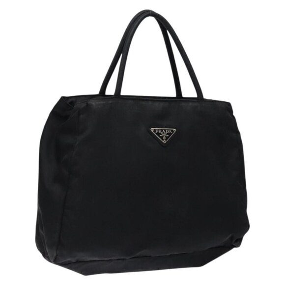 PRADA Hand Bag Nylon Black Auth - Picture 11 of 16